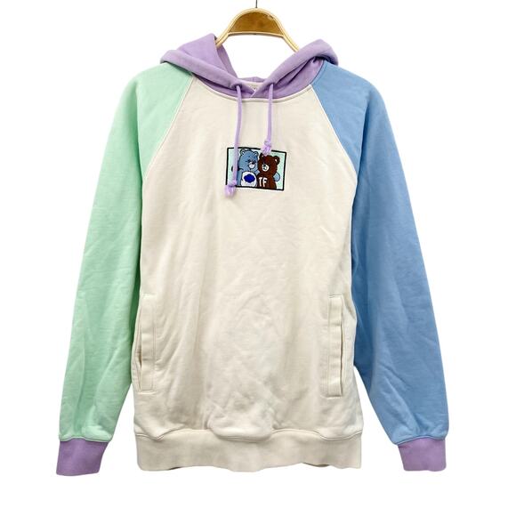 Teddy Fresh x Care Bears Colorblock hoodie - Picture 1 of 4